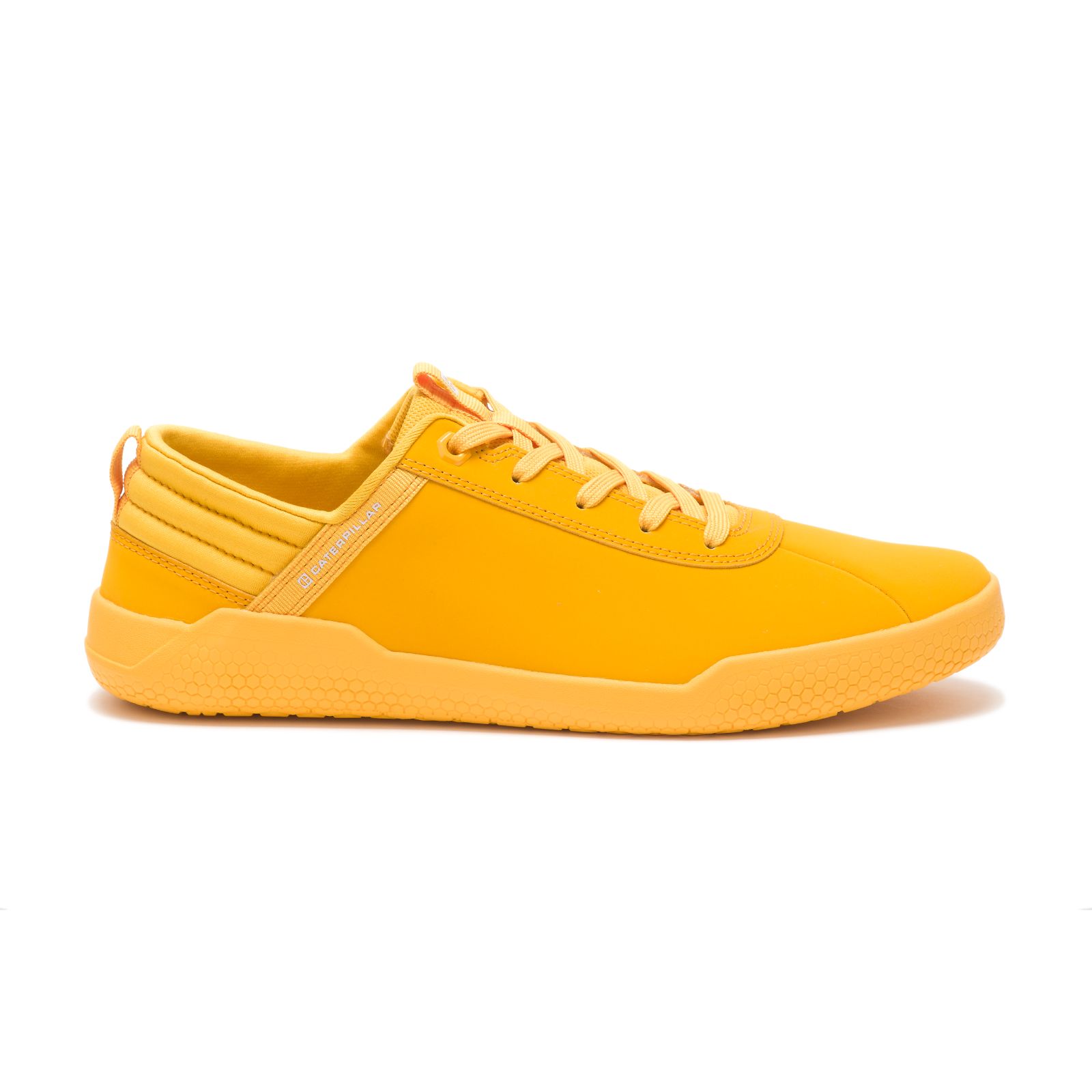 Men's Caterpillar Code Hex Trainers Yellow Ireland DXTF08631